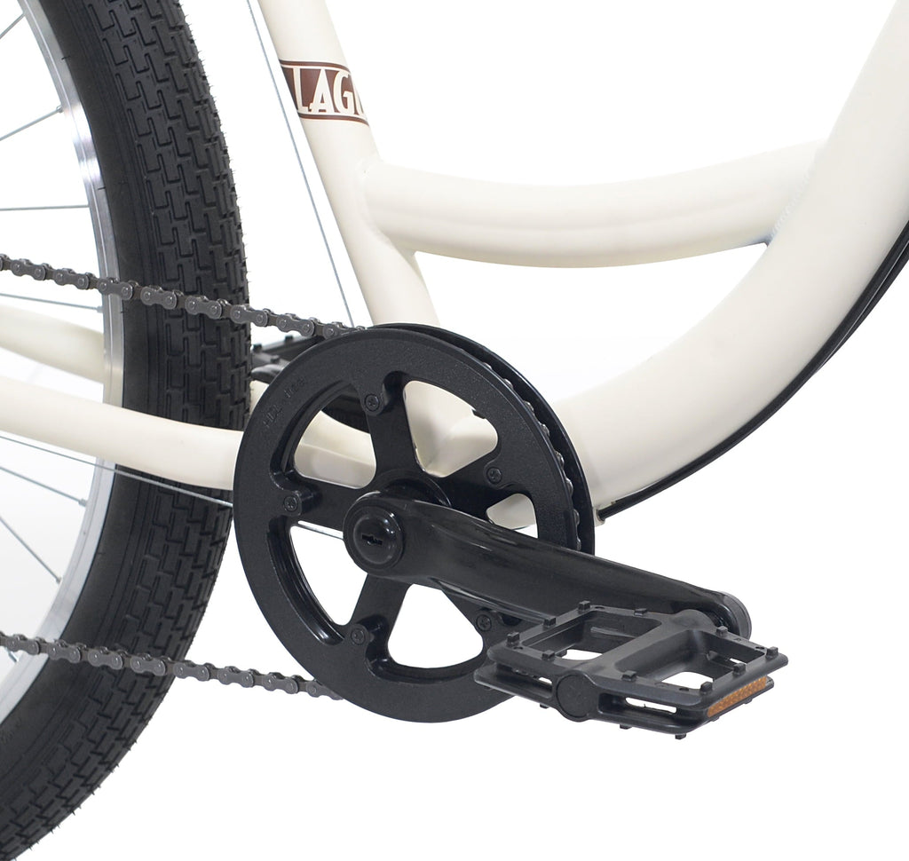 Concord 27.5 Laguna Comfort Bicycle, 27.5 Wheels, Fits Adult Riders 5'4-6'2, Unisex, Cream