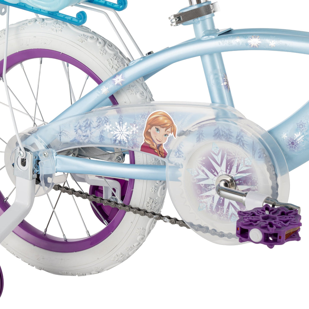 Huffy 16 Disney Frozen Kids' Bike, Fits Riders 42-48, Blue, Youth, Girl's