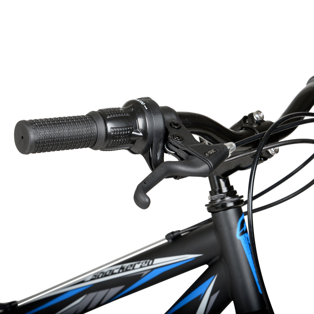 Hyper Bicycles Shocker Mountain Bike, 20 Wheels, Kids Age Group 8-13 Years, Black, Child