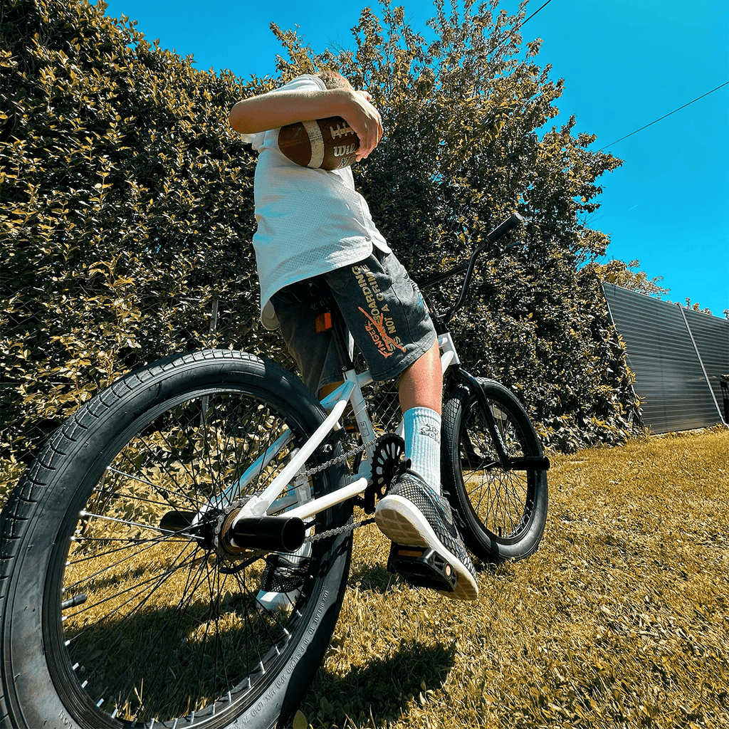 cubsala 18 in Freestyle BMX Kids Bike for Age 5-8 Years Old Boys Girls,Blue