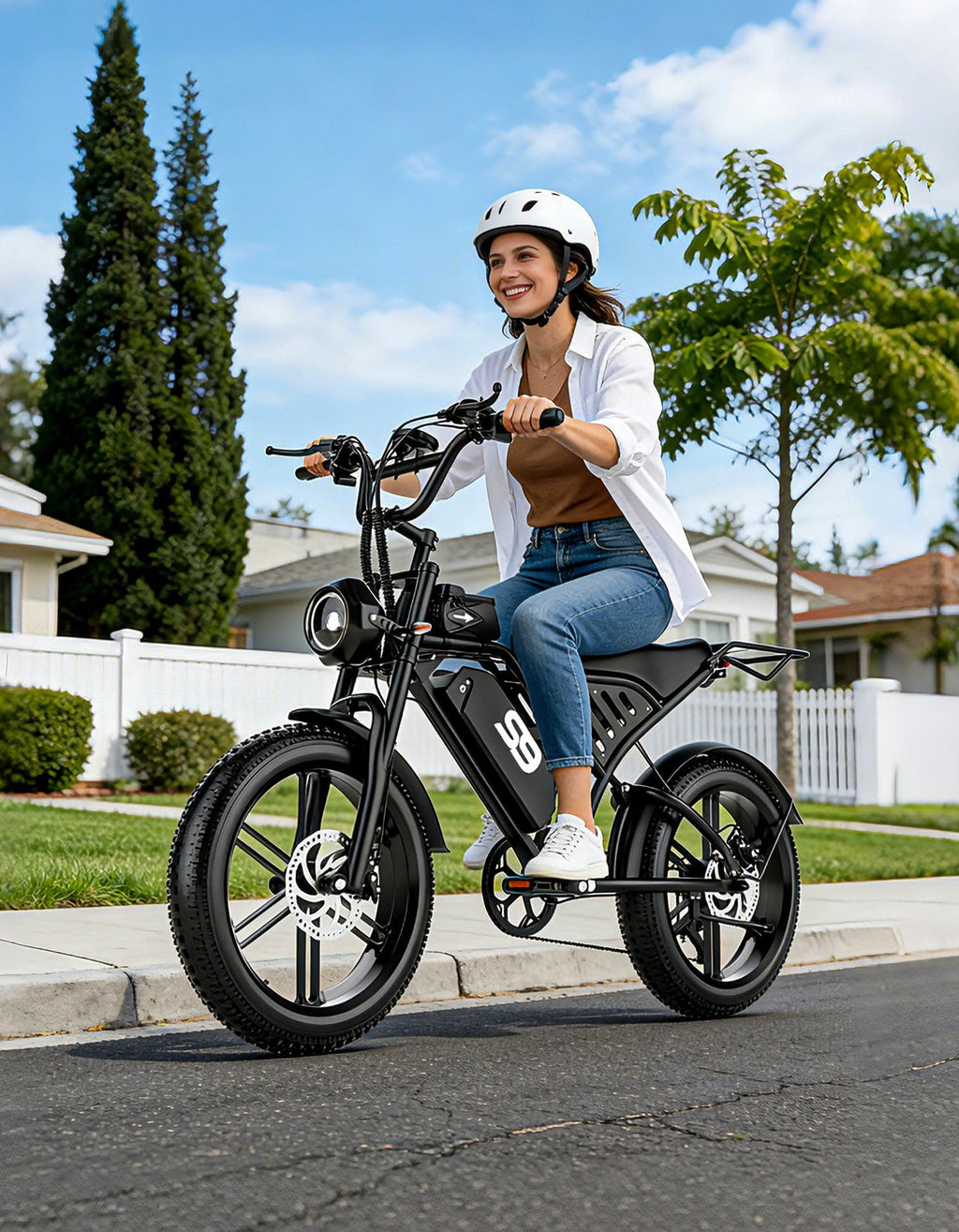 Pikabike Adult Mountain E-Bike, 1800W Peak Brushless Motor, 30 MPH Max Off-Road Speed, 48V 20Ah 960Wh Removable Battery, UL2849 Certified, 20×4 All-Terrain Fat Tire Electric Mountain Bike