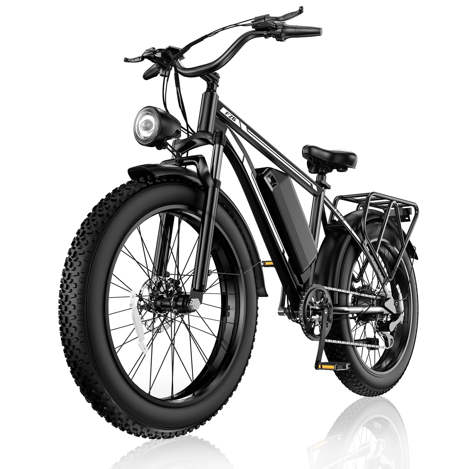 1000W Motor Electric Bike for Adults, 26*4.0 Fat Tire E-Mountain Bicycle,48V/18AH UL2849