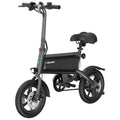 GOTRAX S2 14 Folding Adult Electric Bike, 250W, 15.5 mph Max Speed LED Display, Black