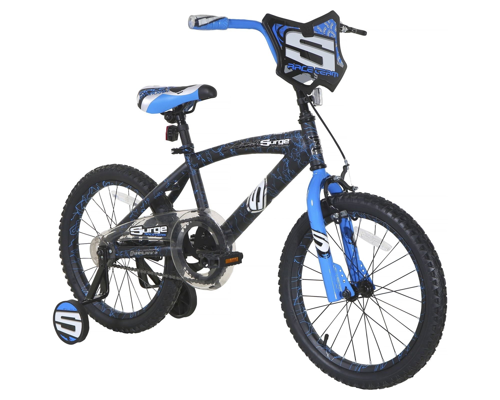Dynacraft Surge Boys 18 BMX Bike, For Kids Age 6-9 Years, Green