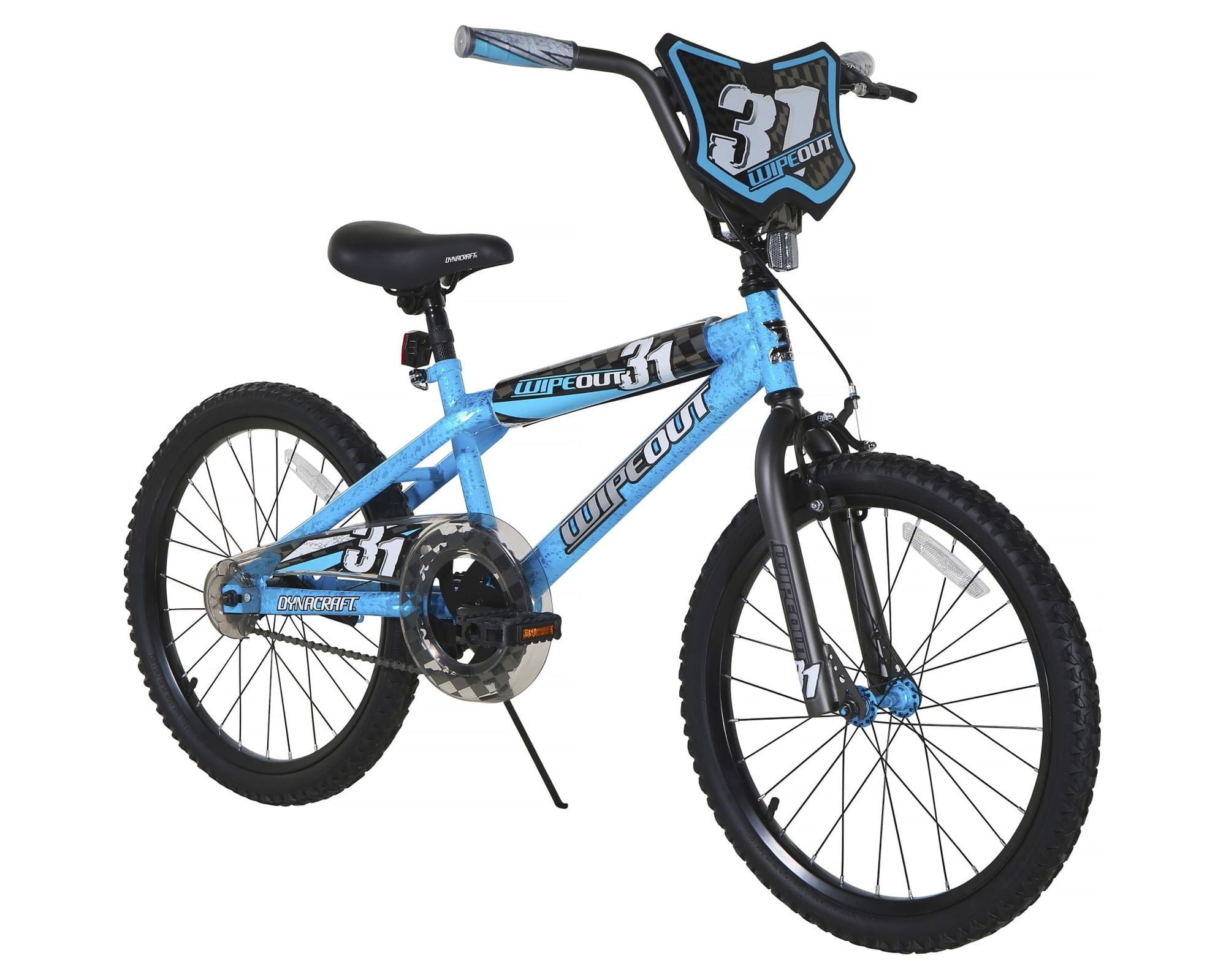 Dynacraft Wipeout Boys 20 BMX Bike, Red, For Kids Age 7-14 Years