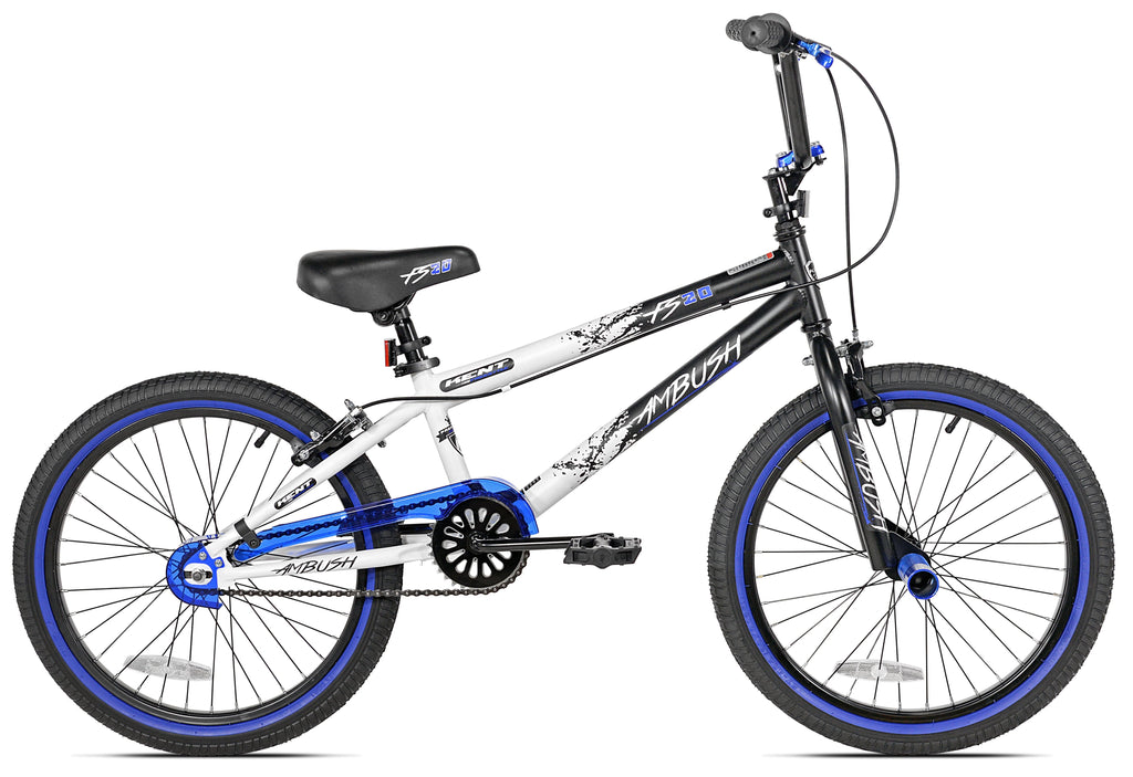 Kent Bicycles Ambush Boys' 20 BMX Kid Bike, Blue