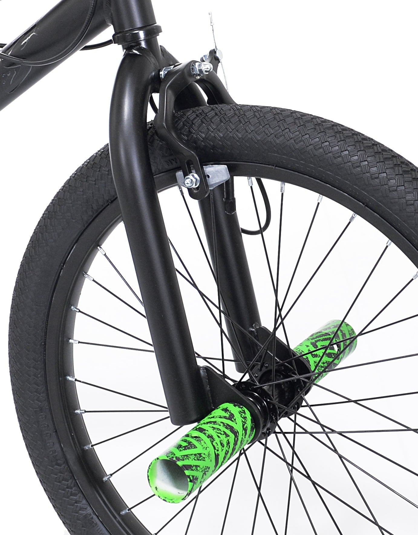 20 Kent Chaos BMX Bicycle, Fits Rider 4'2 - 5', 0, Hydro Dip Matte Black, Child, Unisex