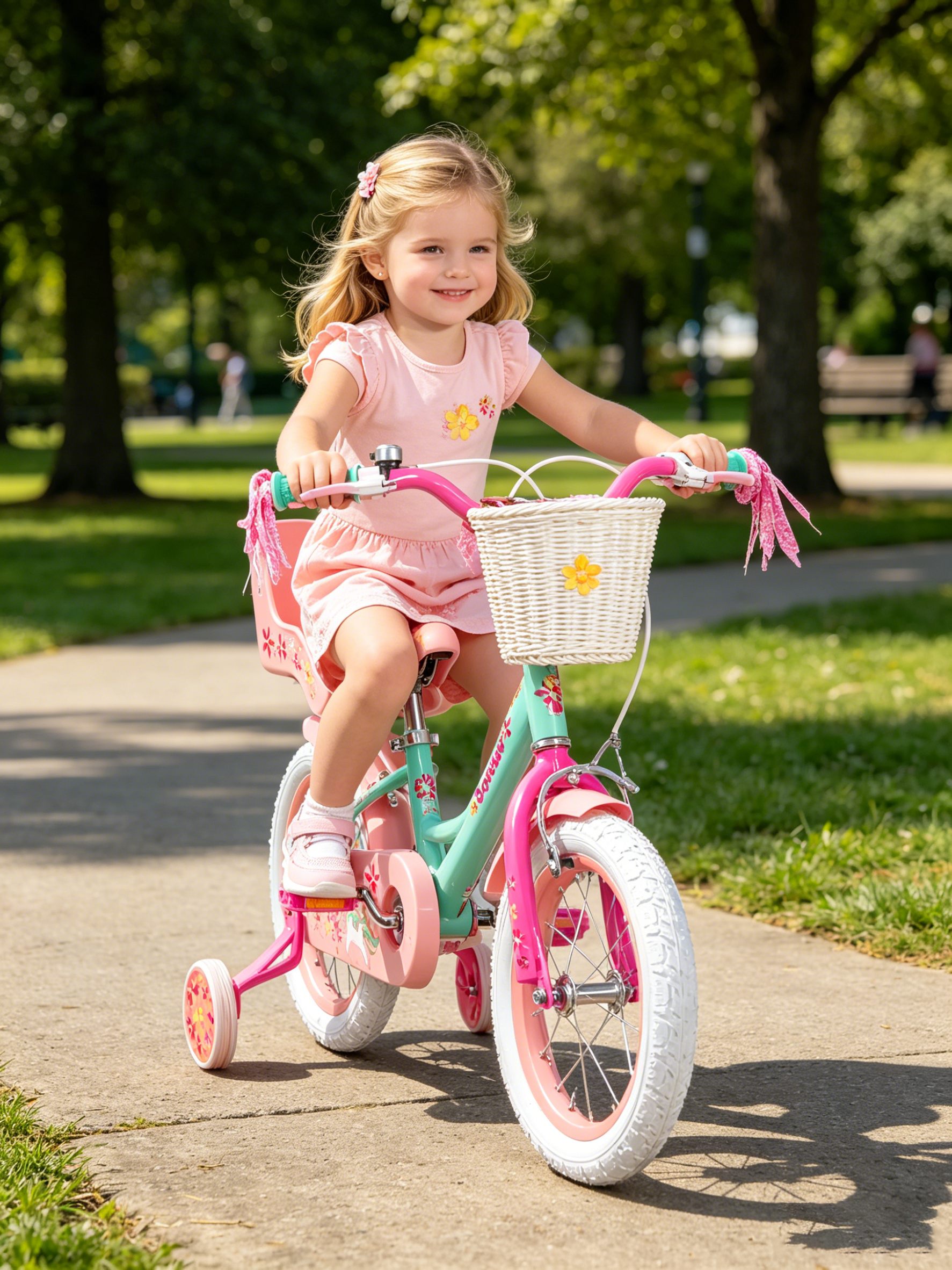 Joystar Unicorn 12inch Girls' Bike, Purple