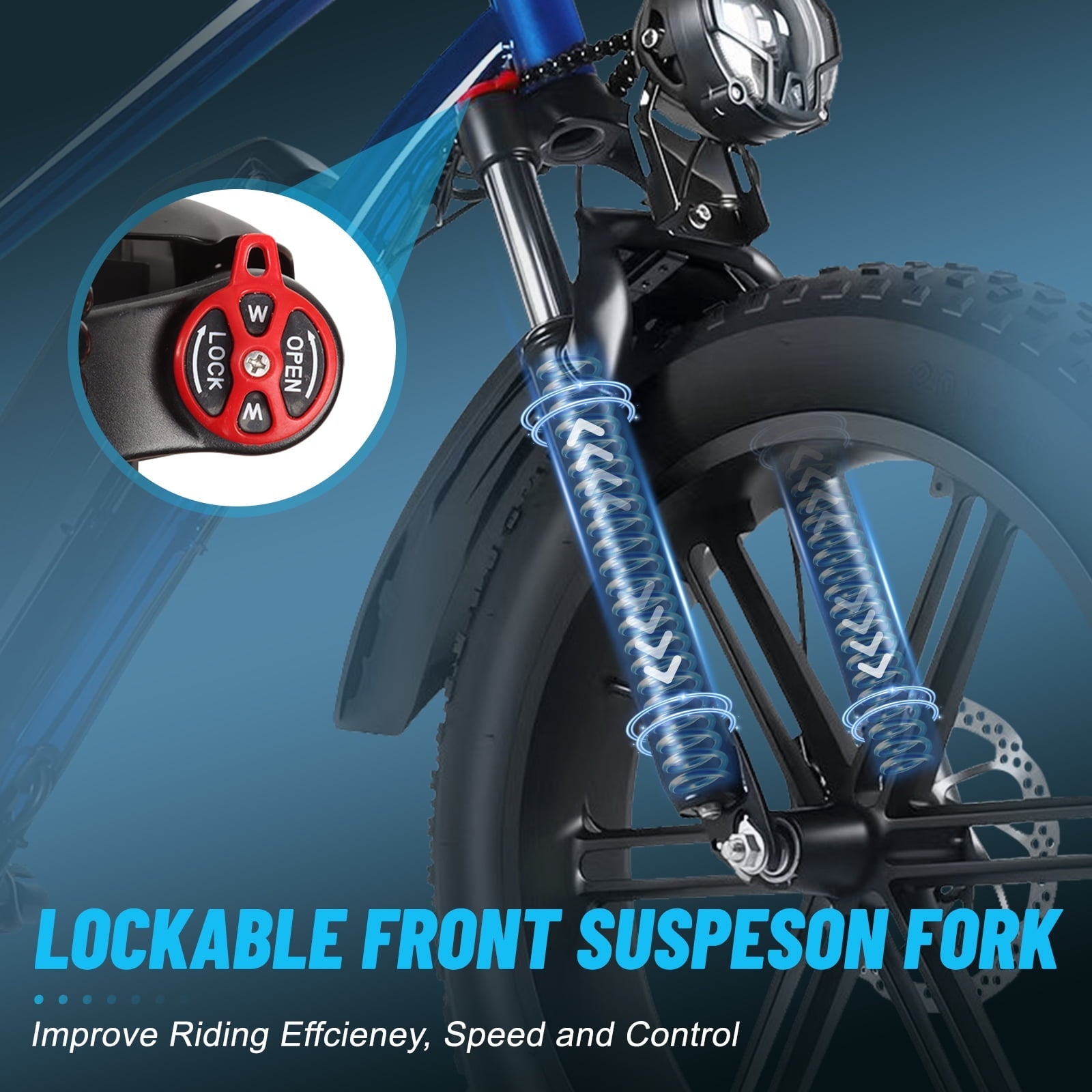 Hipatoo Peak 1000W Electric Bike for Adults, 20X4.0 Fat Tire E bike, 48V/13Ah Battery 25MPH Mountain Bike, 38 Miles Range Electric Bicycle for Cycling, 7-Speed E-bike, Ebike for Adults UL2849