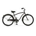 Concord 26 Pacifica Cruiser Bicycle, Fits Riders 5'2 - 5'10+, Adult, Unisex, Matte Black