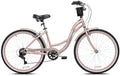 26 Kent Bayside Cruiser Bicycle, Fits Rider: 5'2-5'10, Rose Gold, Adult, Unisex