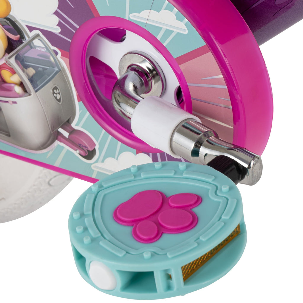 Huffy 12 Paw Patrol Kids' Bike, Fits Riders 37 - 42, Pink, Youth, Girl's