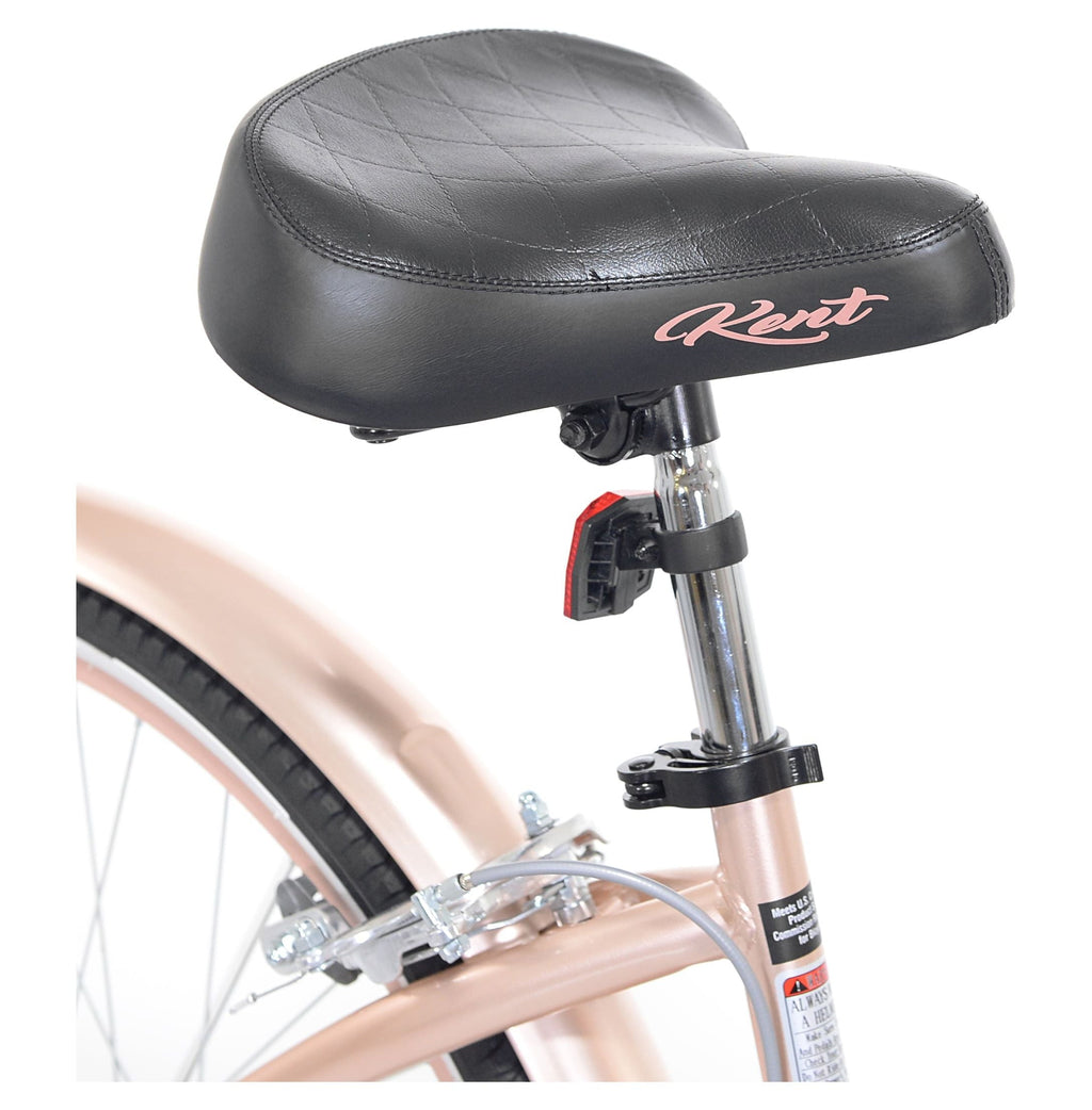 26 Kent Bayside Cruiser Bicycle, Fits Rider: 5'2-5'10, Rose Gold, Adult, Unisex