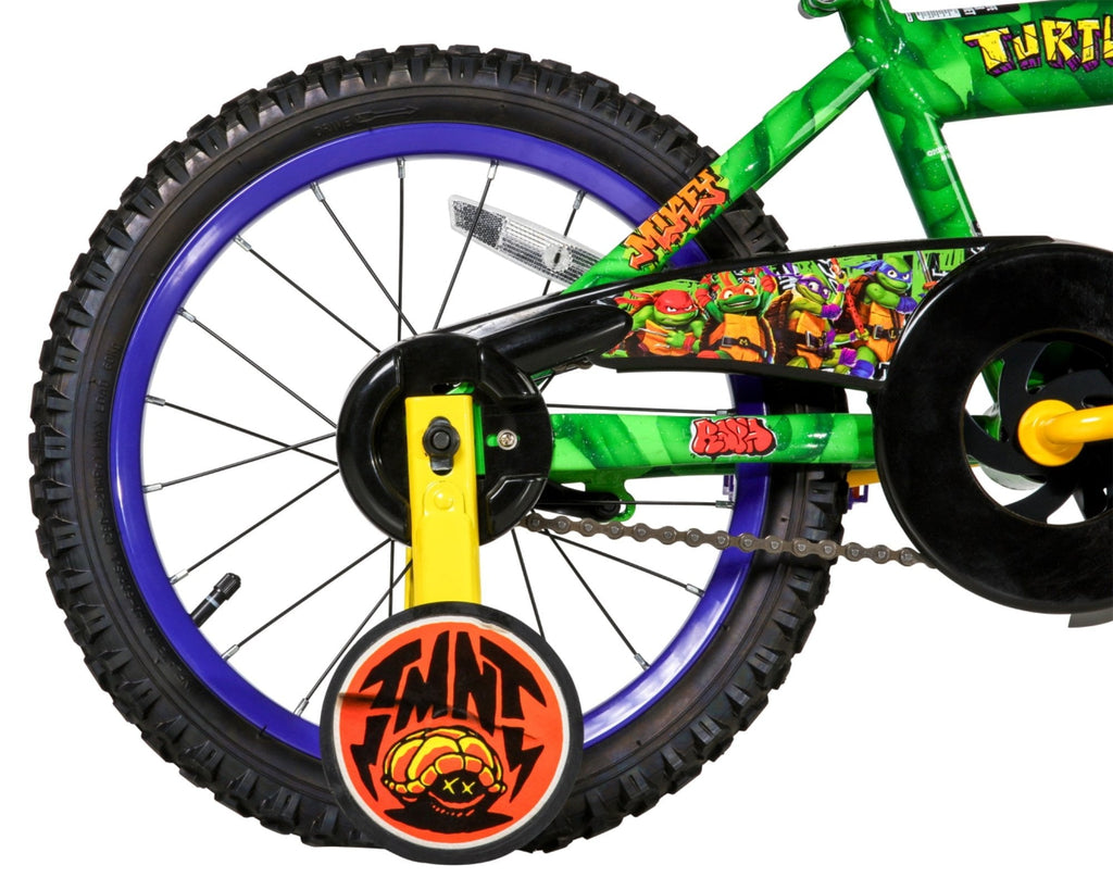 Dynacraft Teenage Mutant Ninja Turtles Boys 16 BMX Bike, For Kids Ages 5-7 Years