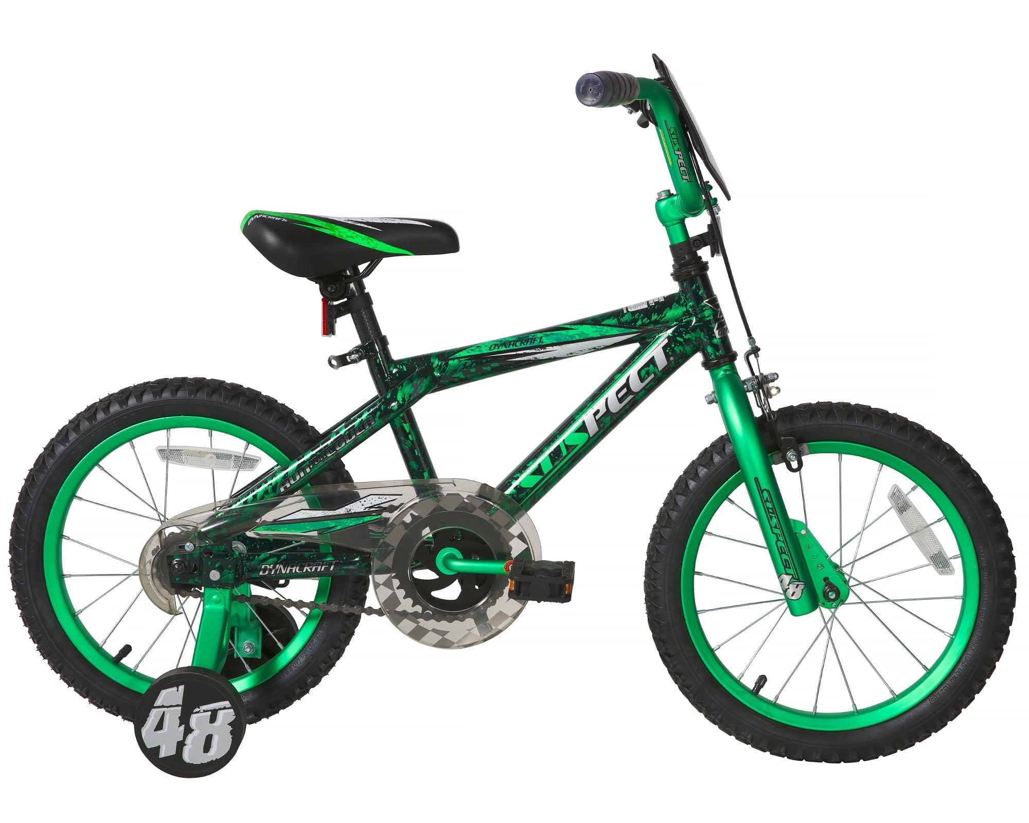 Dynacraft 16 Inch Suspect Boys BMX Bike for Child 5-7 Years