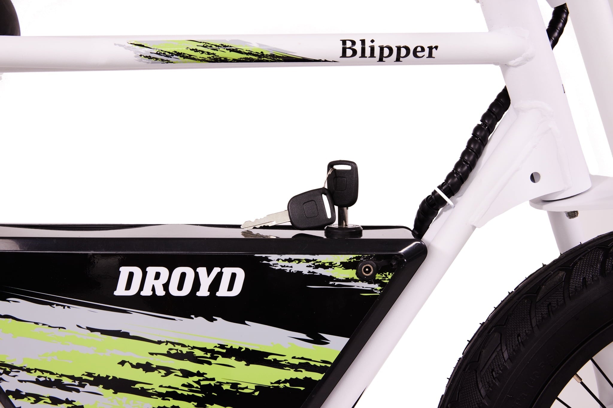 Droyd Blipper Electric Mini Bike - 250W Ebike for Kids Ages 12-13, Safe Electric Ride