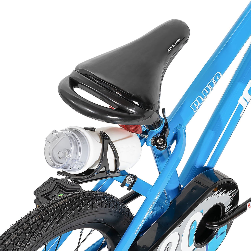 JOYSTAR Pluto Kids Bike with Training Wheels for 14 inch Bike, Gray
