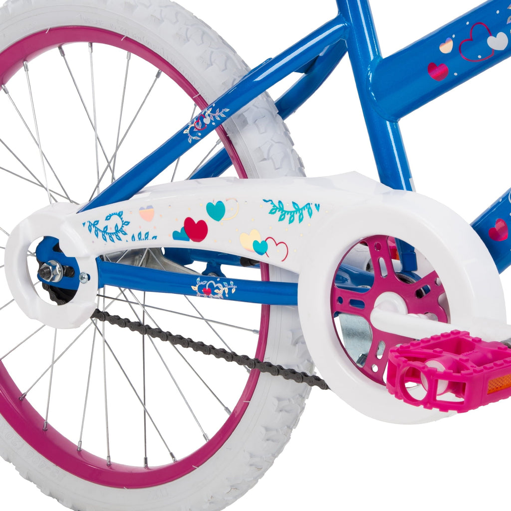 Huffy 20 Sea Star Kids' Bike, Fits Riders 44 - 56, Blue/Pink, Youth, Girls