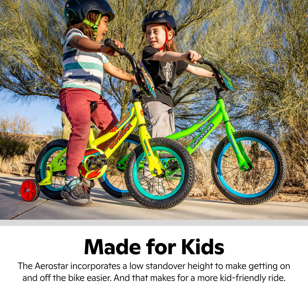 Schwinn Aerostar 16-in. Children's Bike, Ages 3-7 Years, Purple Bicycle