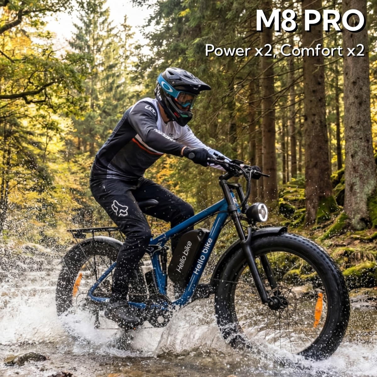 5000W Electric Bike for Adults, 52V 25Ah Max 45 mph 100 Miles, 26 Fat Tires City Commuting Ebike 7 Speed for Off-Road Mountain Riding UL 2849