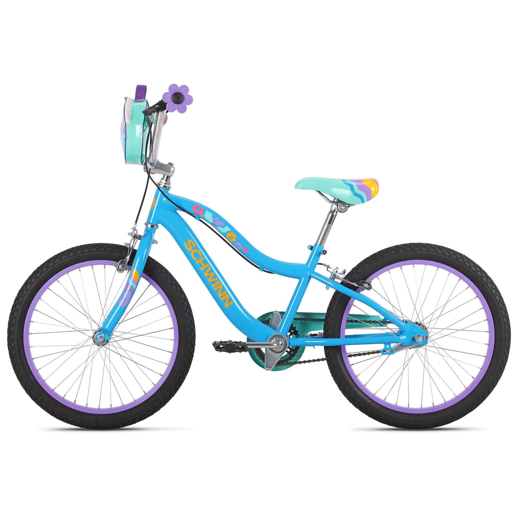 Schwinn Iris Kids Bicycle, 20-Inch Wheels, Single Speed, Ages