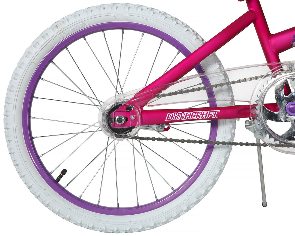 Dynacraft Girls Rule 20-Inch BMX Bike for Kids Aged 7-14 Years, 1 Count