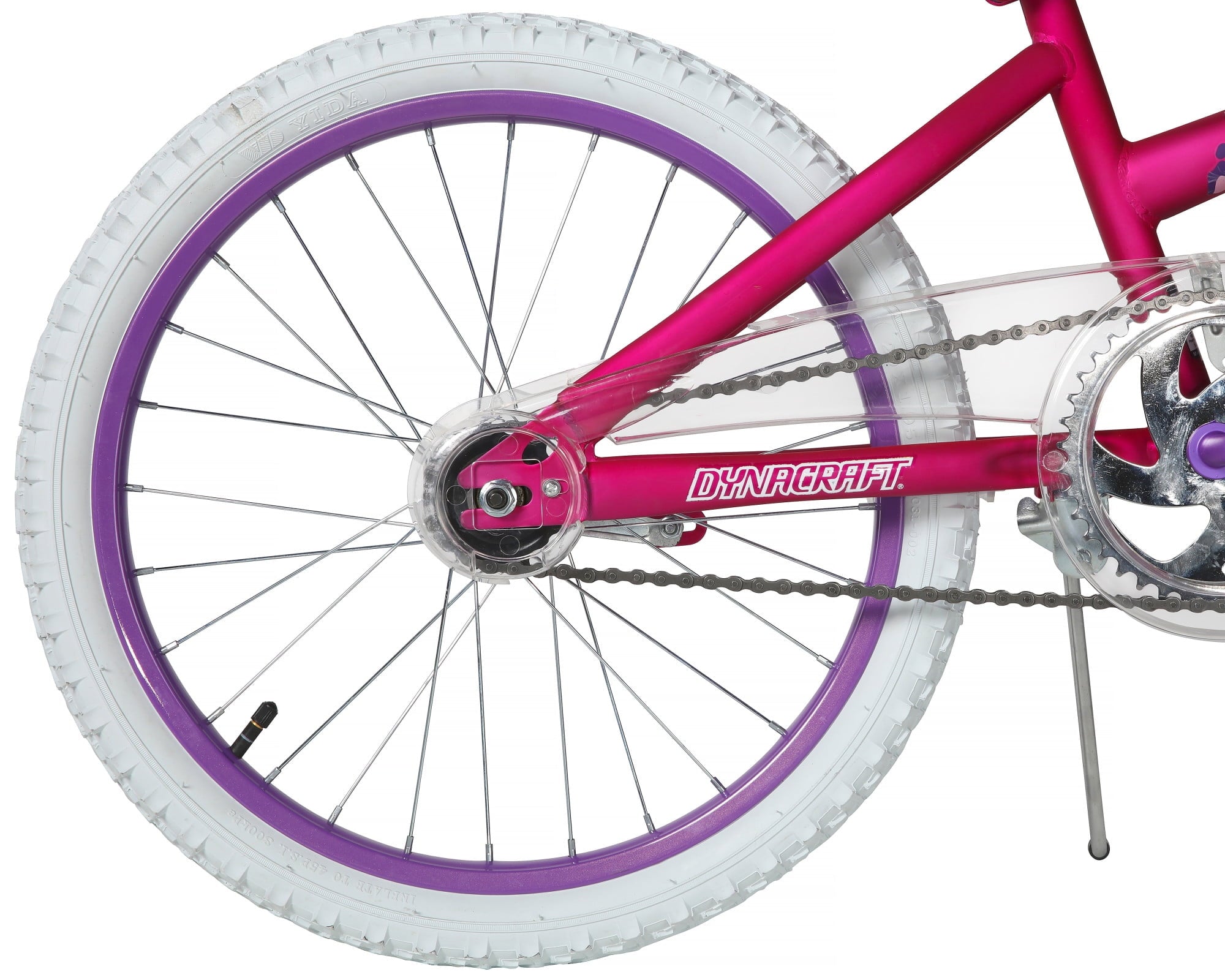 Dynacraft Girls Rule 20-Inch BMX Bike for Kids Aged 7-14 Years, 1 Count