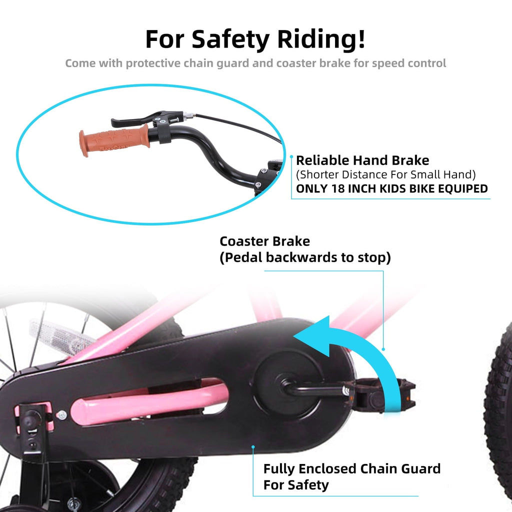 JOYSTAR Kids Bike for Ages 2-12 Years Old Boys Girls, 12-20 Inch BMX Style Kid's Bikes, Multiple Colors