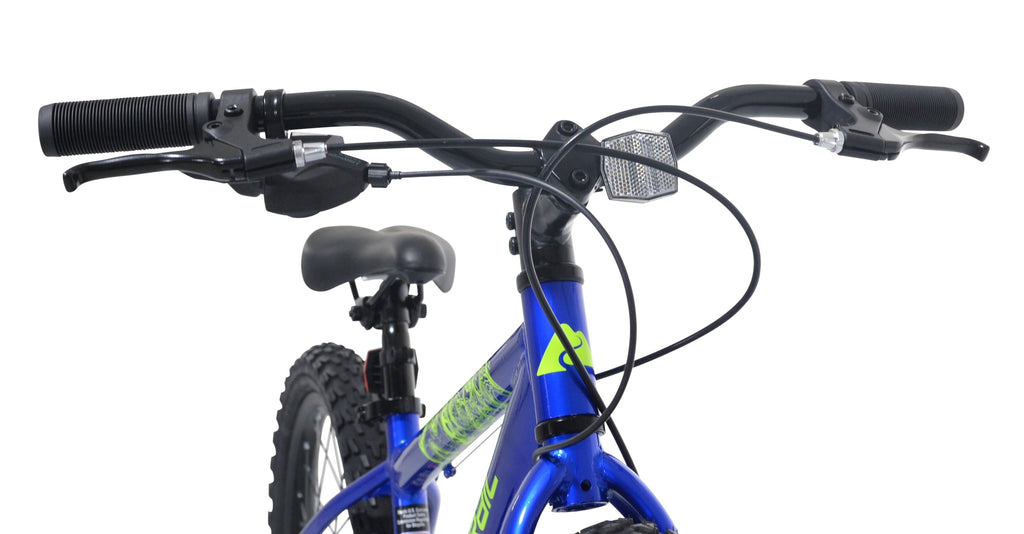 20 Ozark Trail Mountain Bicycle, 7 Speed, Fits Riders 3'11-4'4, Child, Unisex, Blue