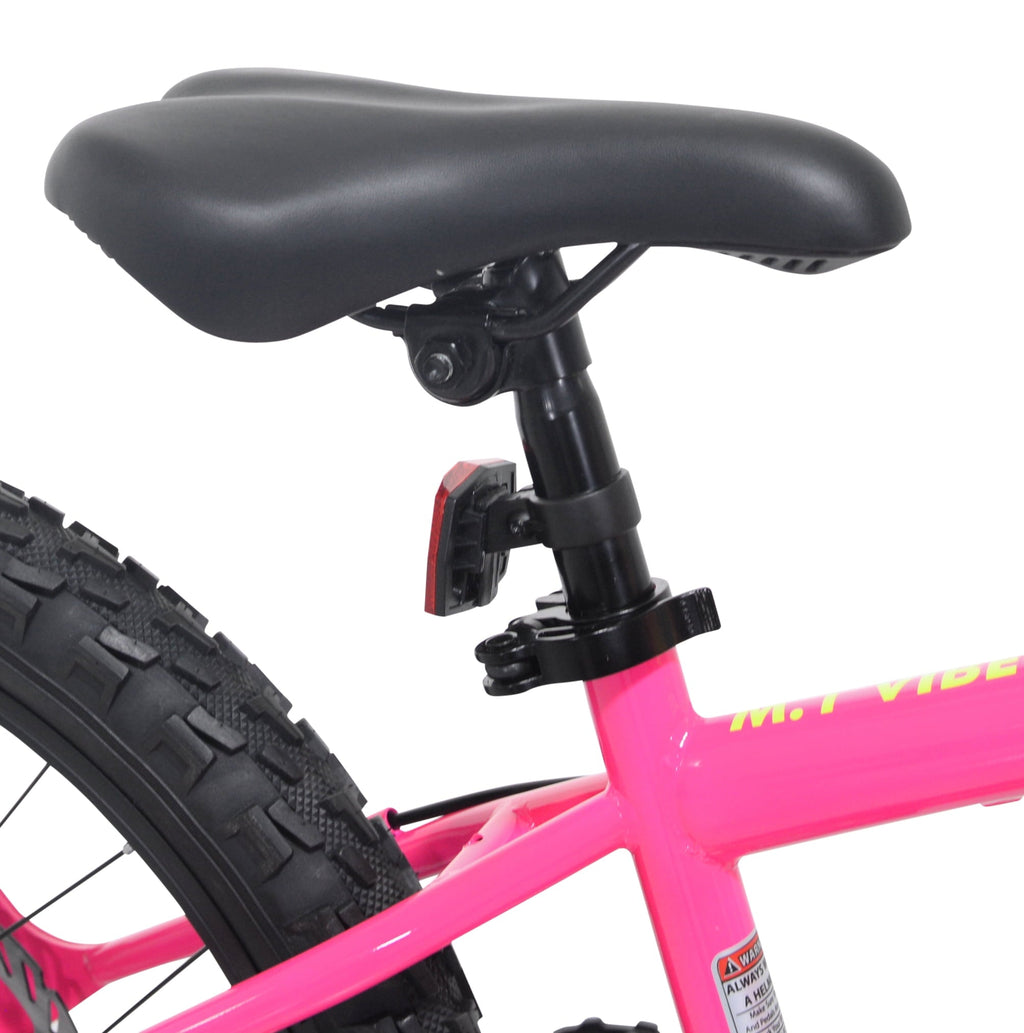 20 Ozark Trail Mountain Bike, 7 Speed, Fits Rider 3'11-4'4, Pink, Child/Tween/Teen, Unisex