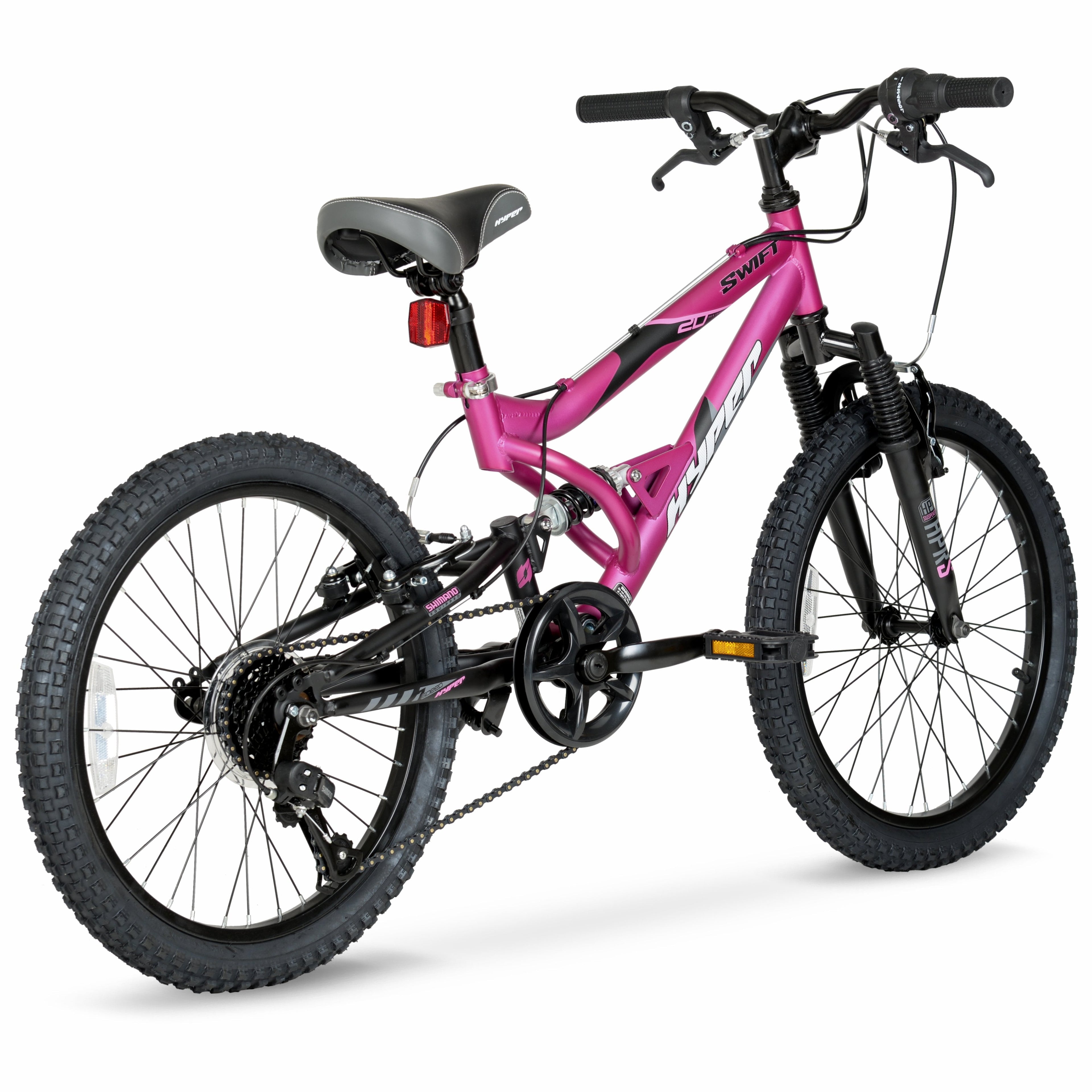 Hyper Bicycles 20 Girl's Swift Mountain Bike. Children Ages 8-13, Magenta
