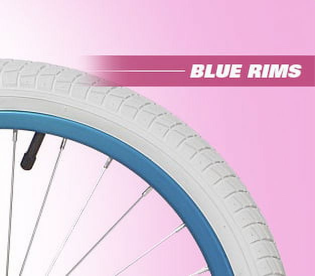 18 Kent Mischief Bike, Fits Rider 3'2-4'2, Pink/Blue, Child, Unisex
