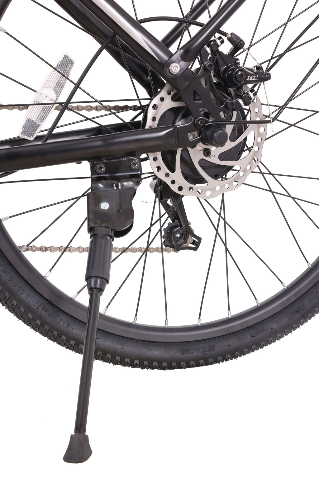 Concord Commutr 26'' Electric Bike, 350W Motor, Class 2, Black, Fits Riders 5'2-5'10