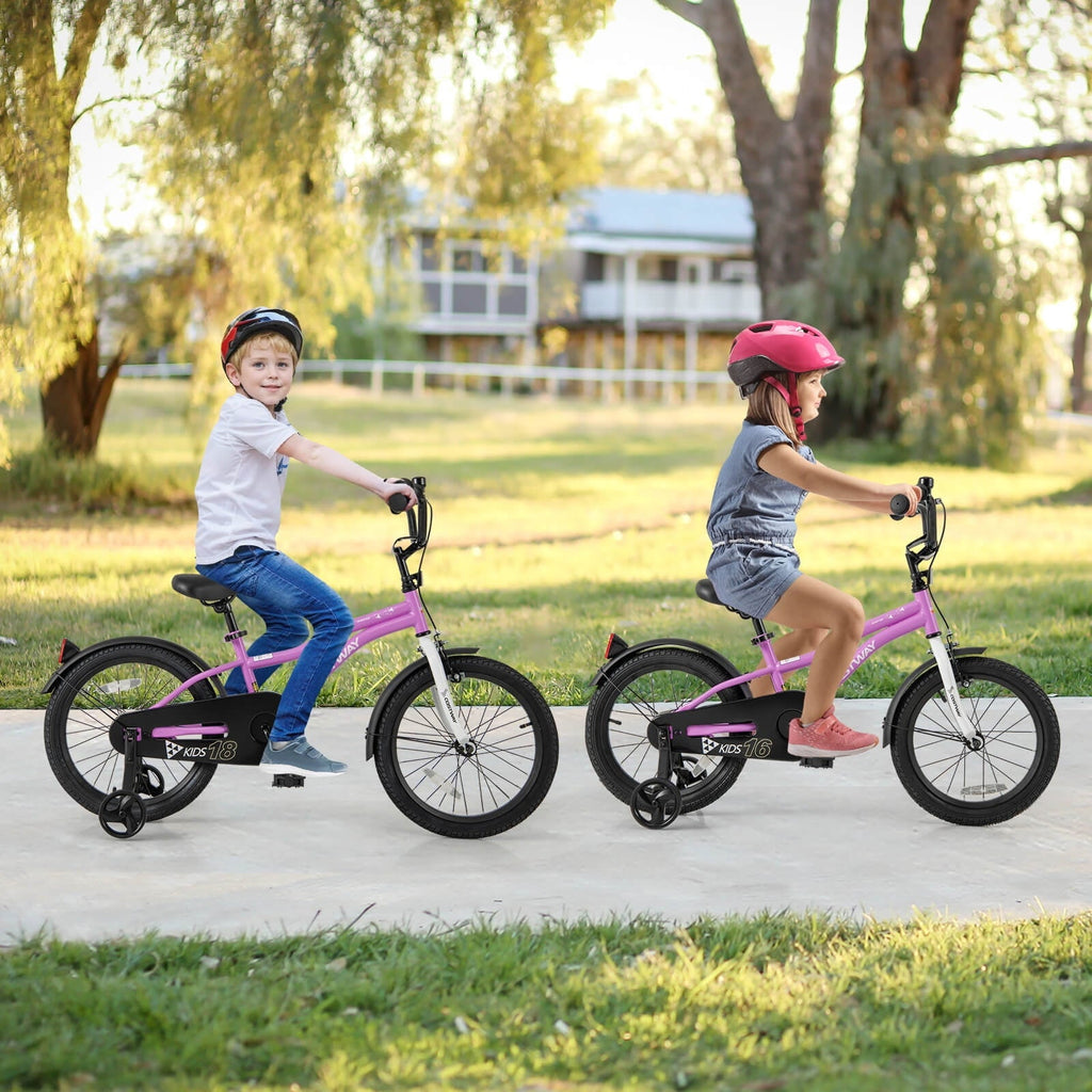 Costway 12 Kids Bike for 3-4 Years Old Boys & Girls with Adjustable Seat Handbrake Reflectors Blue