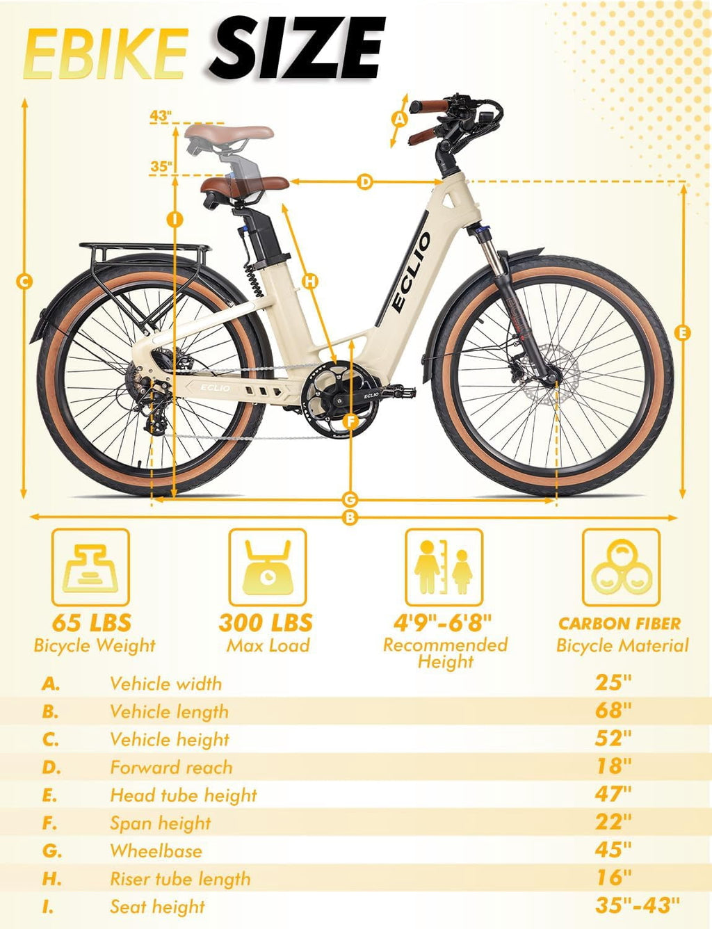 26 Carbon Fiber Electric Bike for Adults, 750W Motor 24MPH Lightweight Commuter E-Bike, 48V Dual Battery 128 Miles Long Range, 13+ Adult Electric Bicycle - Gray