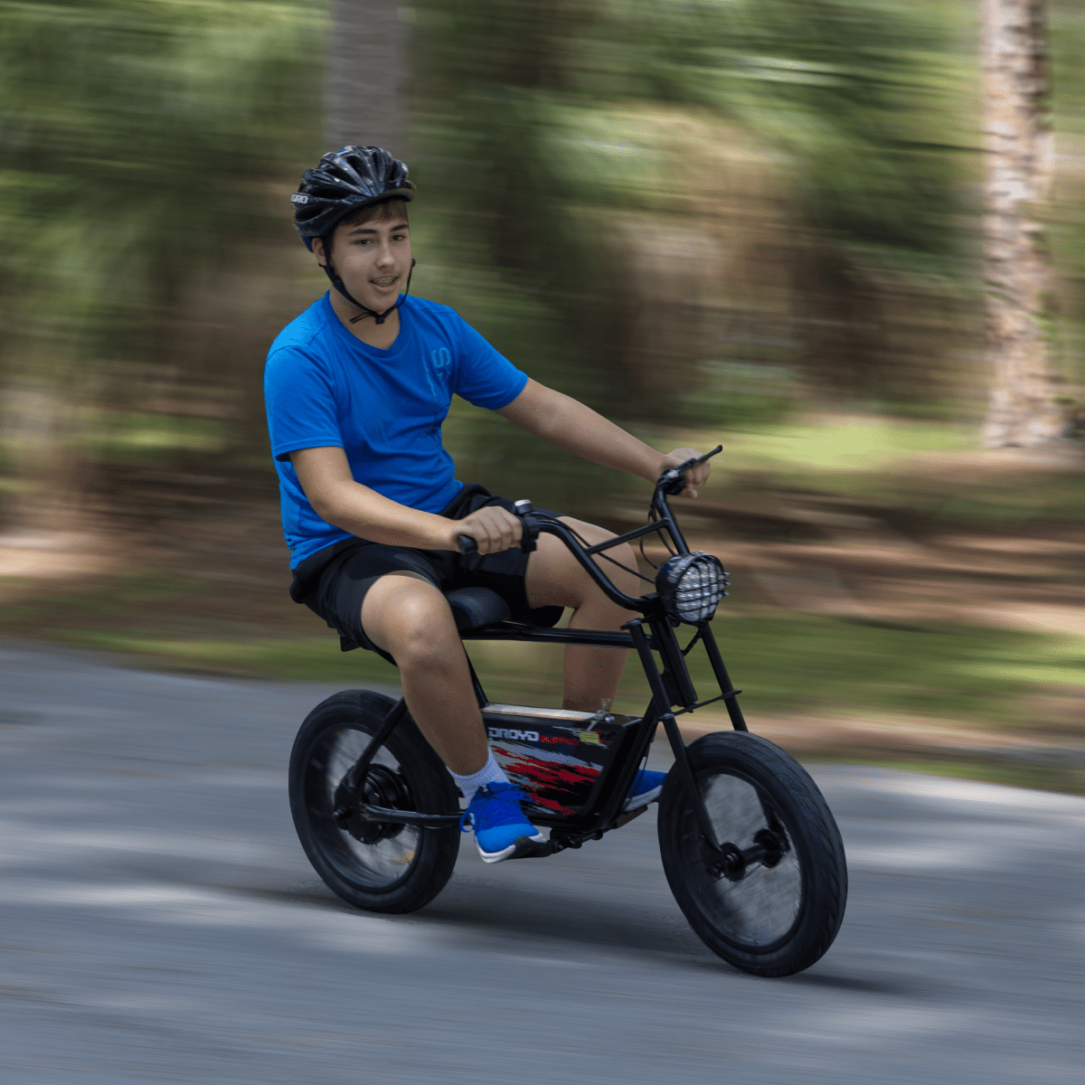 Droyd Blipper Electric Mini Bike - 250W Ebike for Kids Ages 12-13, Safe Electric Ride