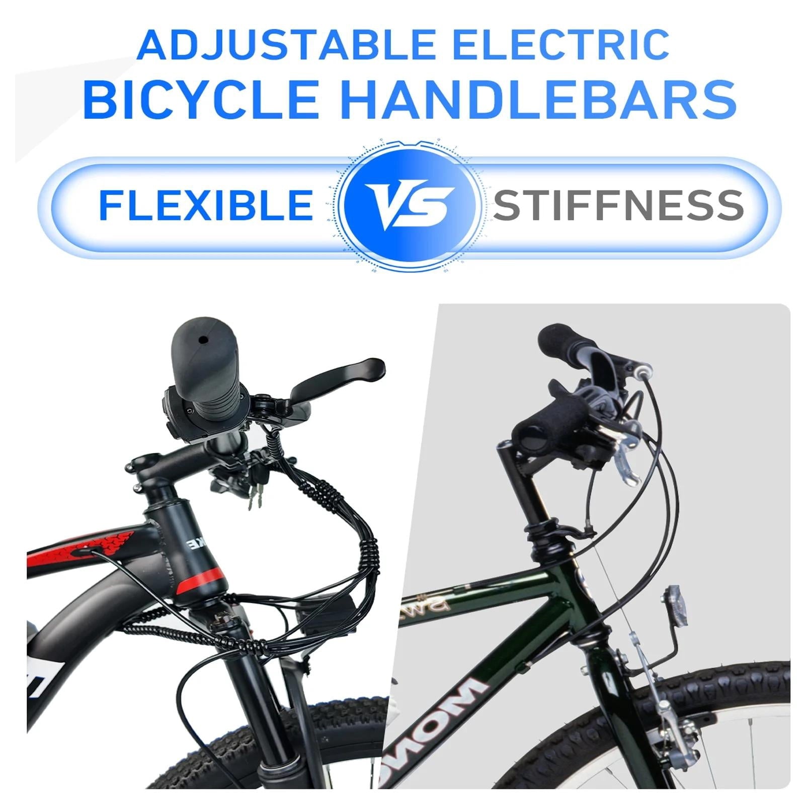 Setohet 26 Electric Bike for Adults , Powerful Peak 1200W E Bike with 36V Removable Battery: 7-Speed Mountain Bike ,UL2849