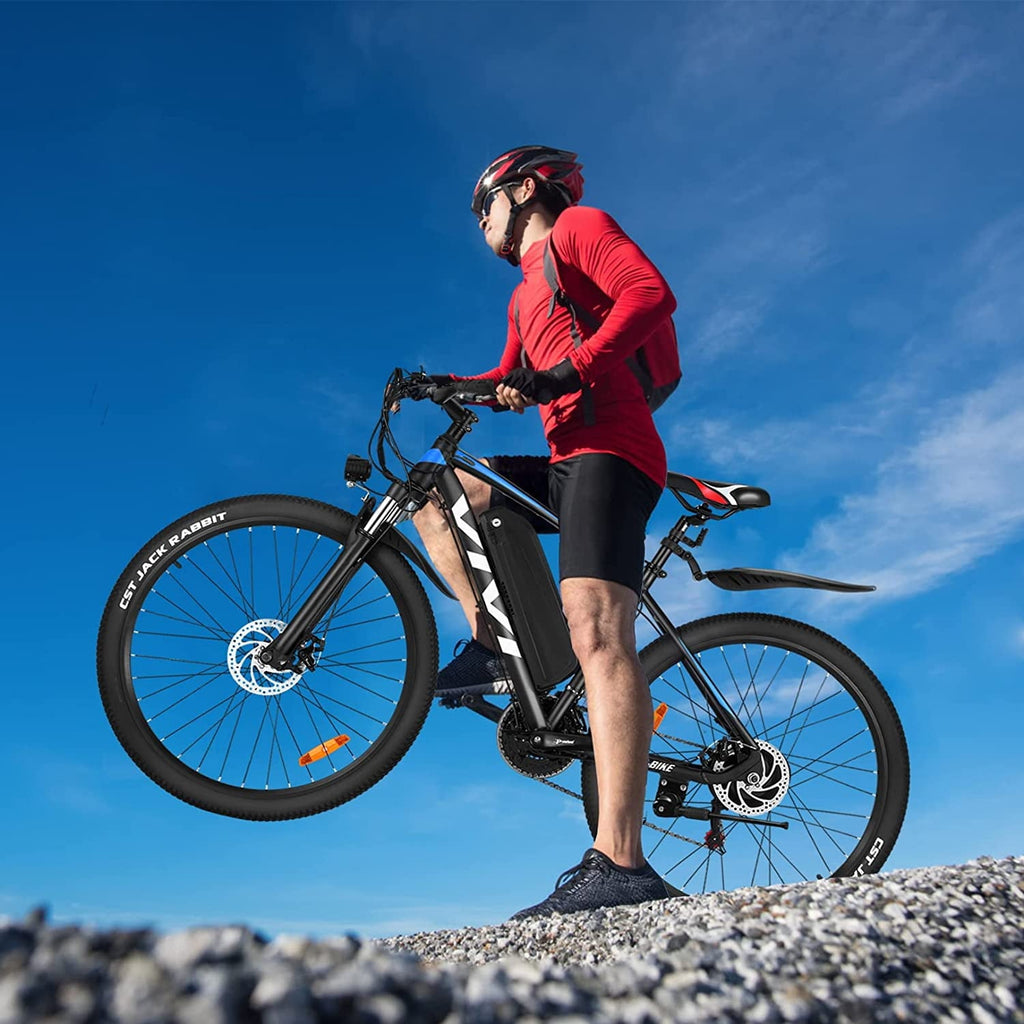 Vivi Electric Bike for Adults 27.5 Electric Mountain Bike 48V 500W High-Step Electric Bike 21 Speed Adult Commuter Bike 19.8MPH with Cruise Control, UL2849 Certified