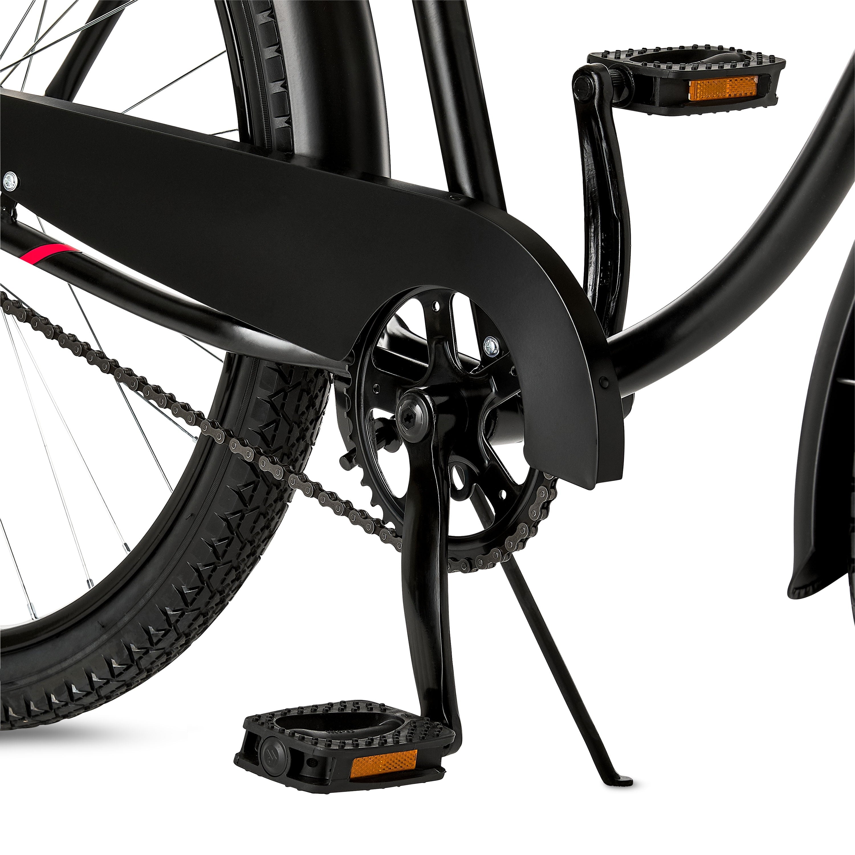 Concord 26 Pacifica Cruiser Bicycle, Fits Riders 5'2 - 5'10+, Adult, Unisex, Matte Black