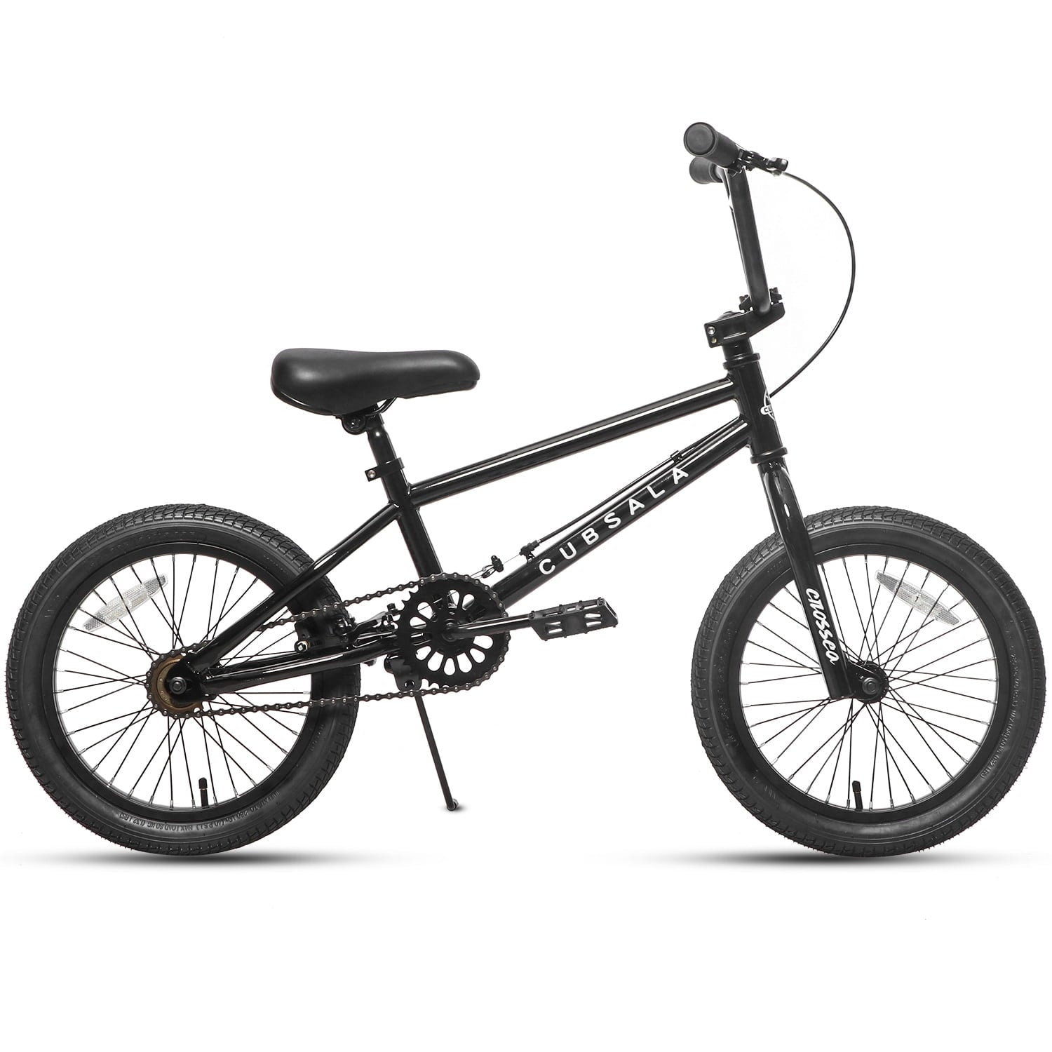 cubsala 18 in Freestyle BMX Kids Bike for Age 5-8 Years Old Boys Girls,Blue