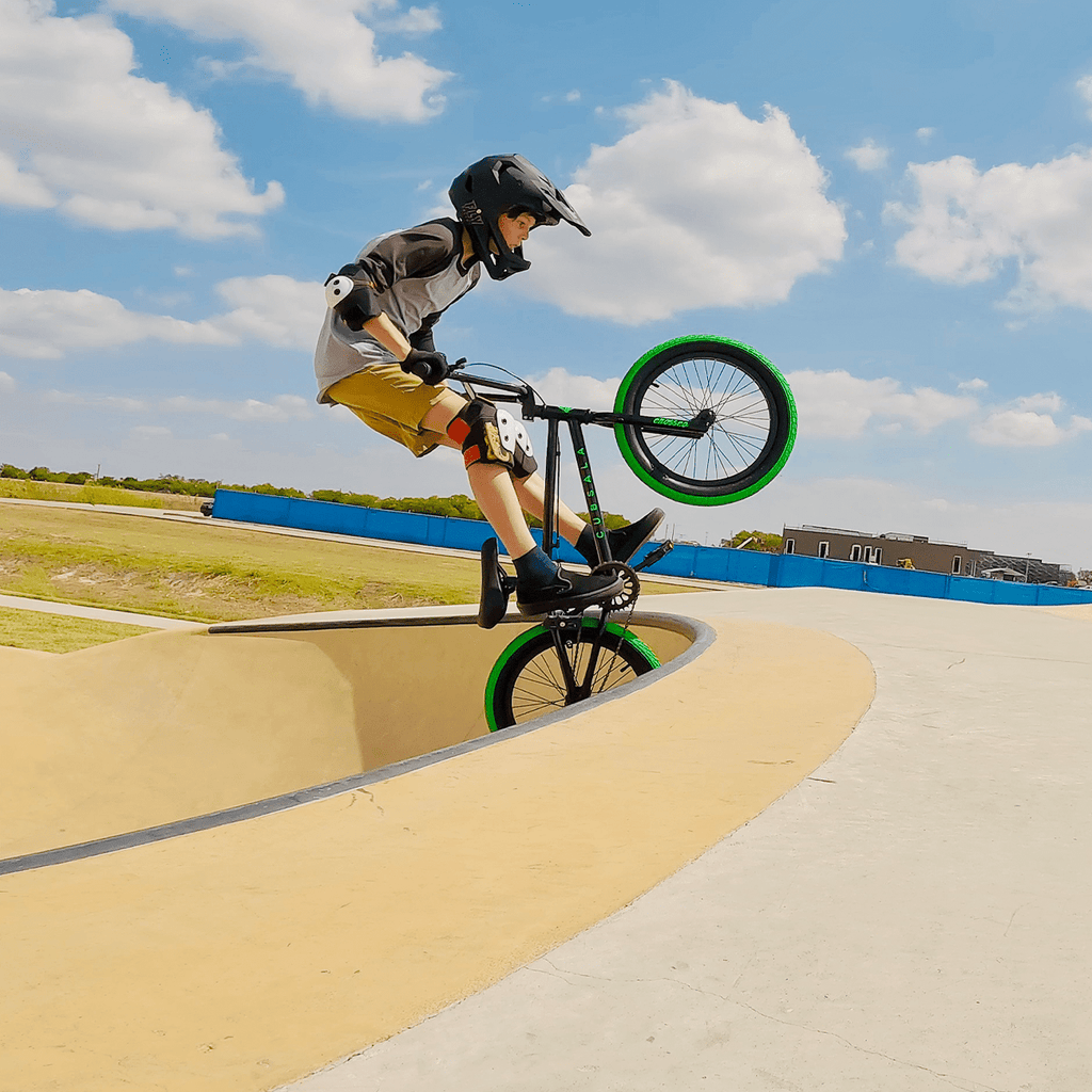 cubsala 18 in Freestyle BMX Kids Bike for Age 5-8 Years Old Boys Girls,Blue