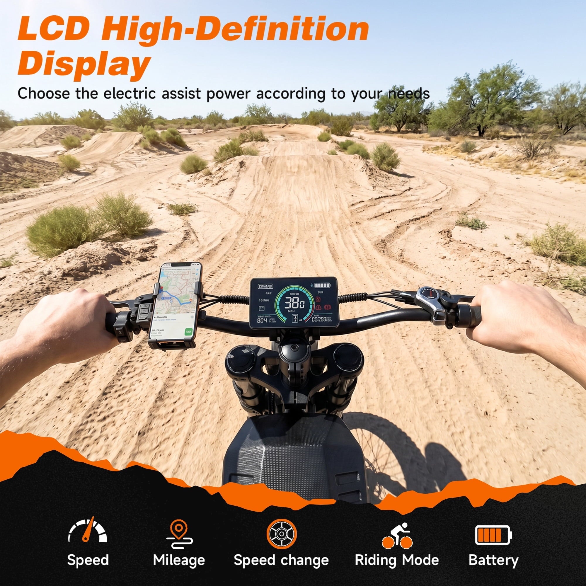 HiKeep 750W 1500W Fat Tire Electric Bike for Adults, 48V 17.5Ah Battery Ebike, Full Suspension E-Bike, Long Range Mountain Electric Bicycle, UL2849