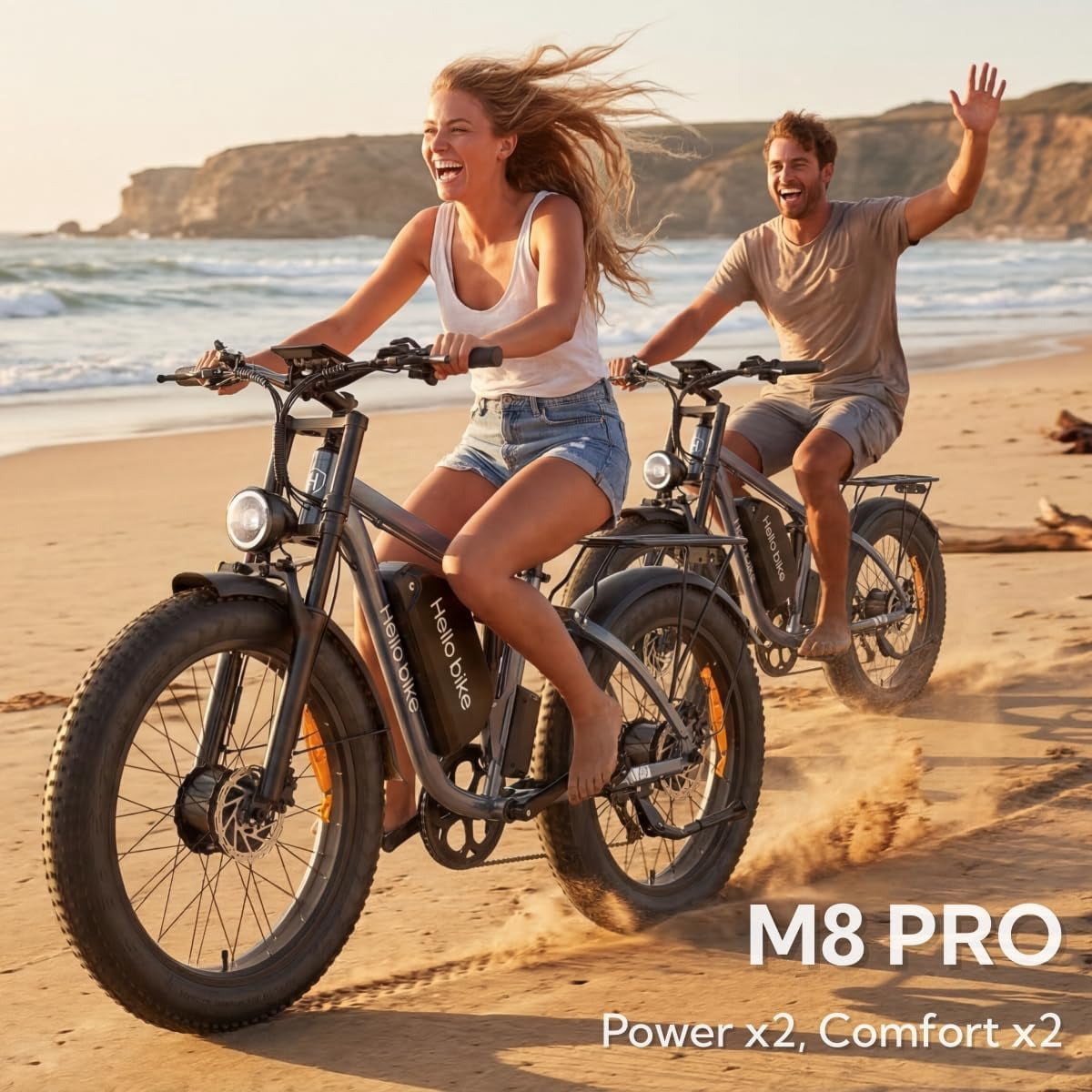 5000W Electric Bike for Adults, 52V 25Ah Max 45 mph 100 Miles, 26 Fat Tires City Commuting Ebike 7 Speed for Off-Road Mountain Riding UL 2849