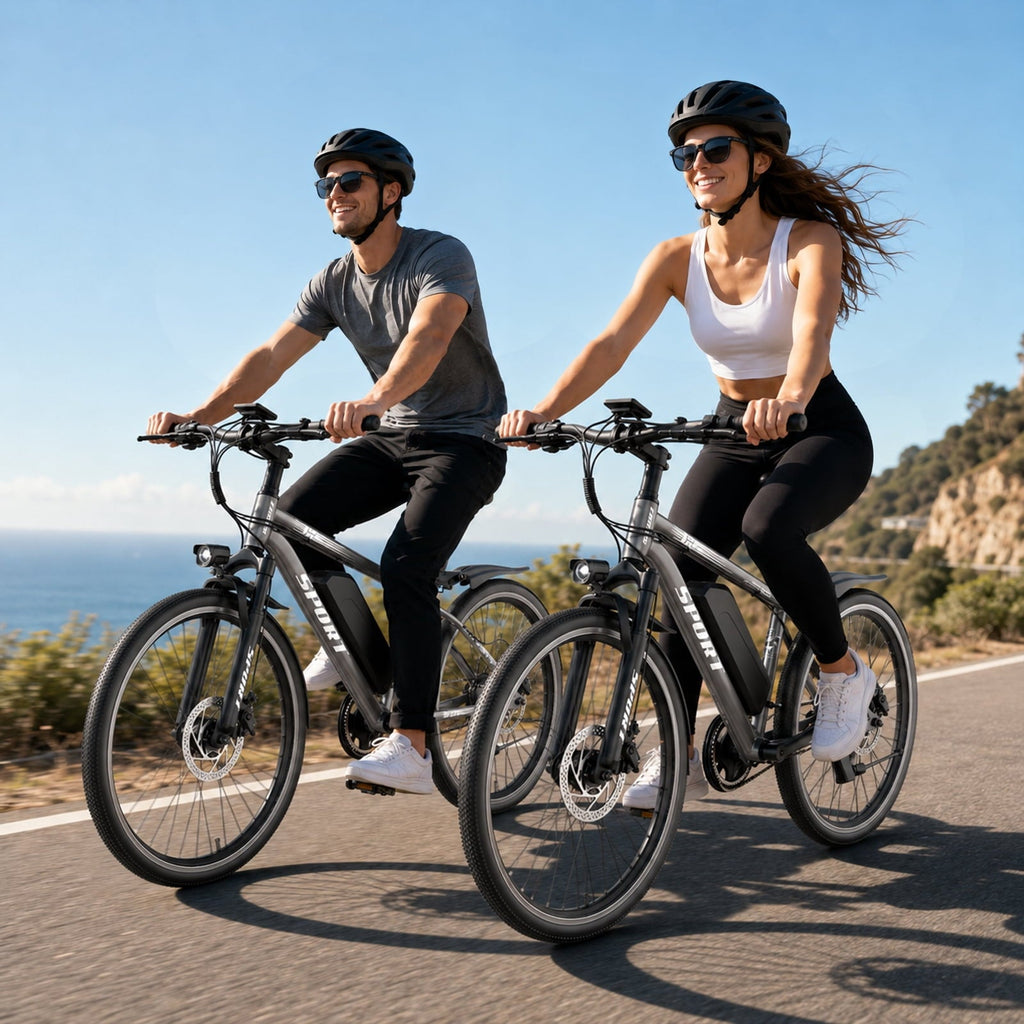 1500W Peak 750W Electric Bicycle 48V 15Ah,26'' Mountain Ebike 30MPH 65Miles Range,Removable Battery Adult Electric Bike UL2849