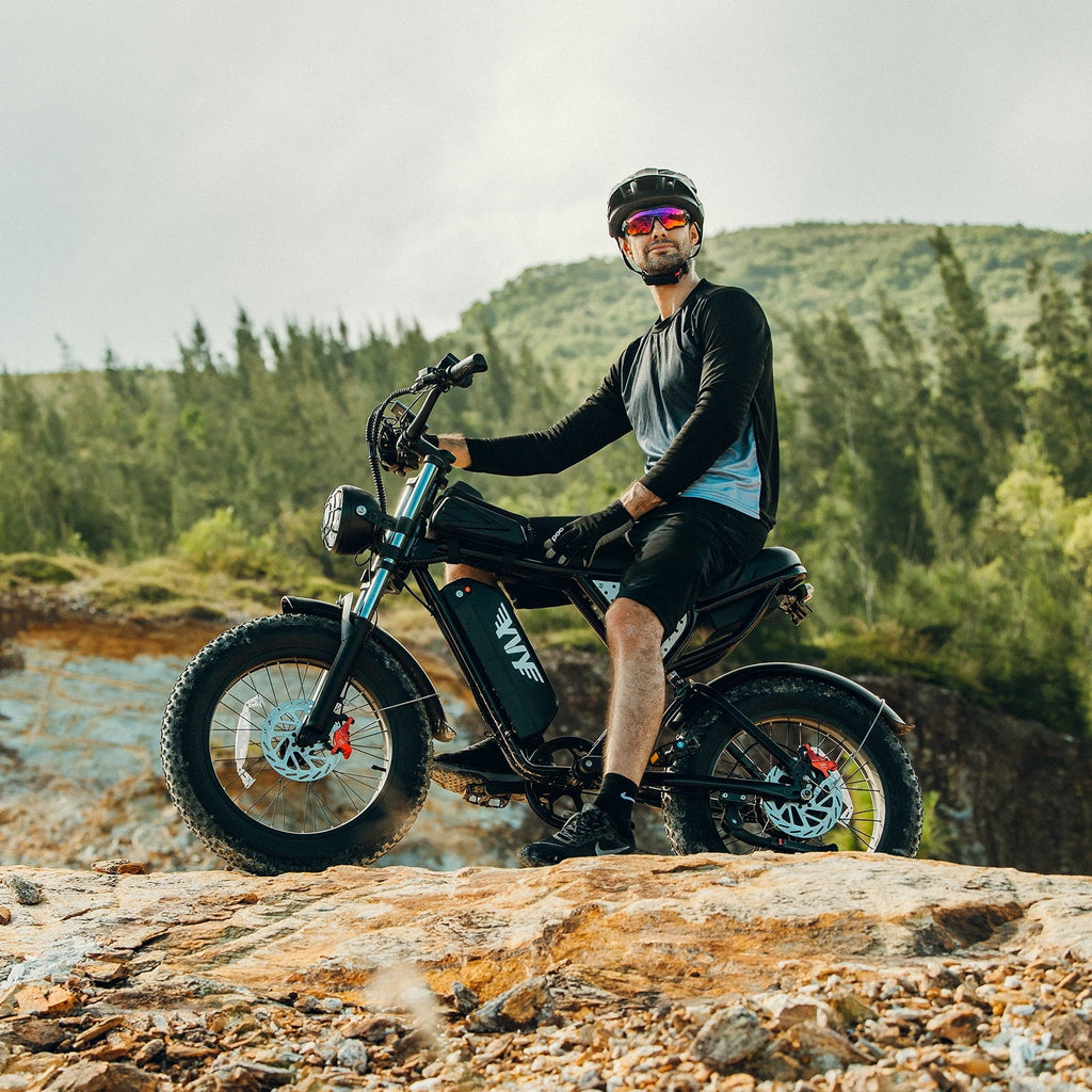 Electric Bike for Adults,1500W 35MPH,48V 20AH 30-80 Miles,20'' Fat Tire Mountain Bike with Rear Rack UL2849