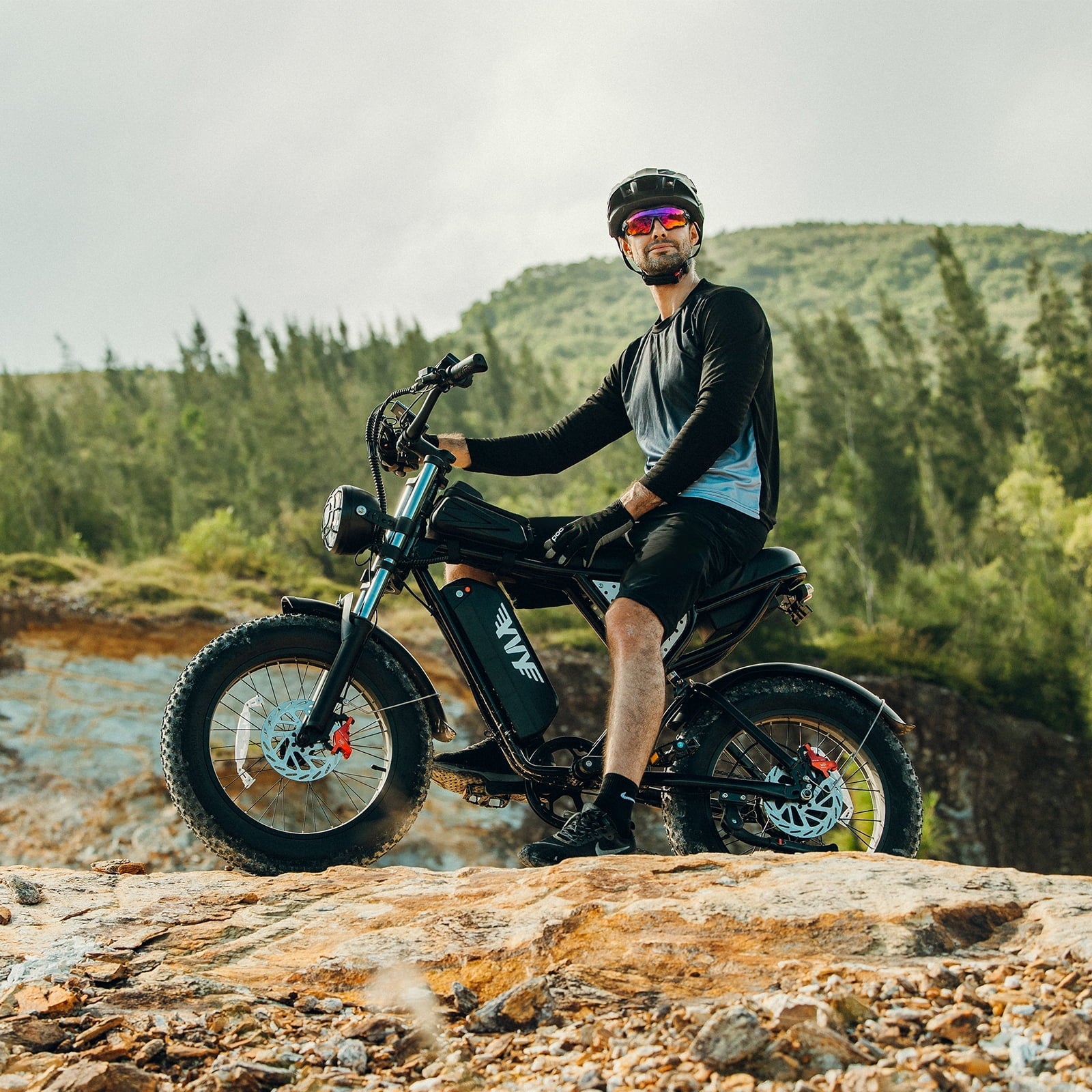 Electric Bike for Adults,1500W 35MPH,48V 20AH 30-80 Miles,20'' Fat Tire Mountain Bike with Rear Rack UL2849