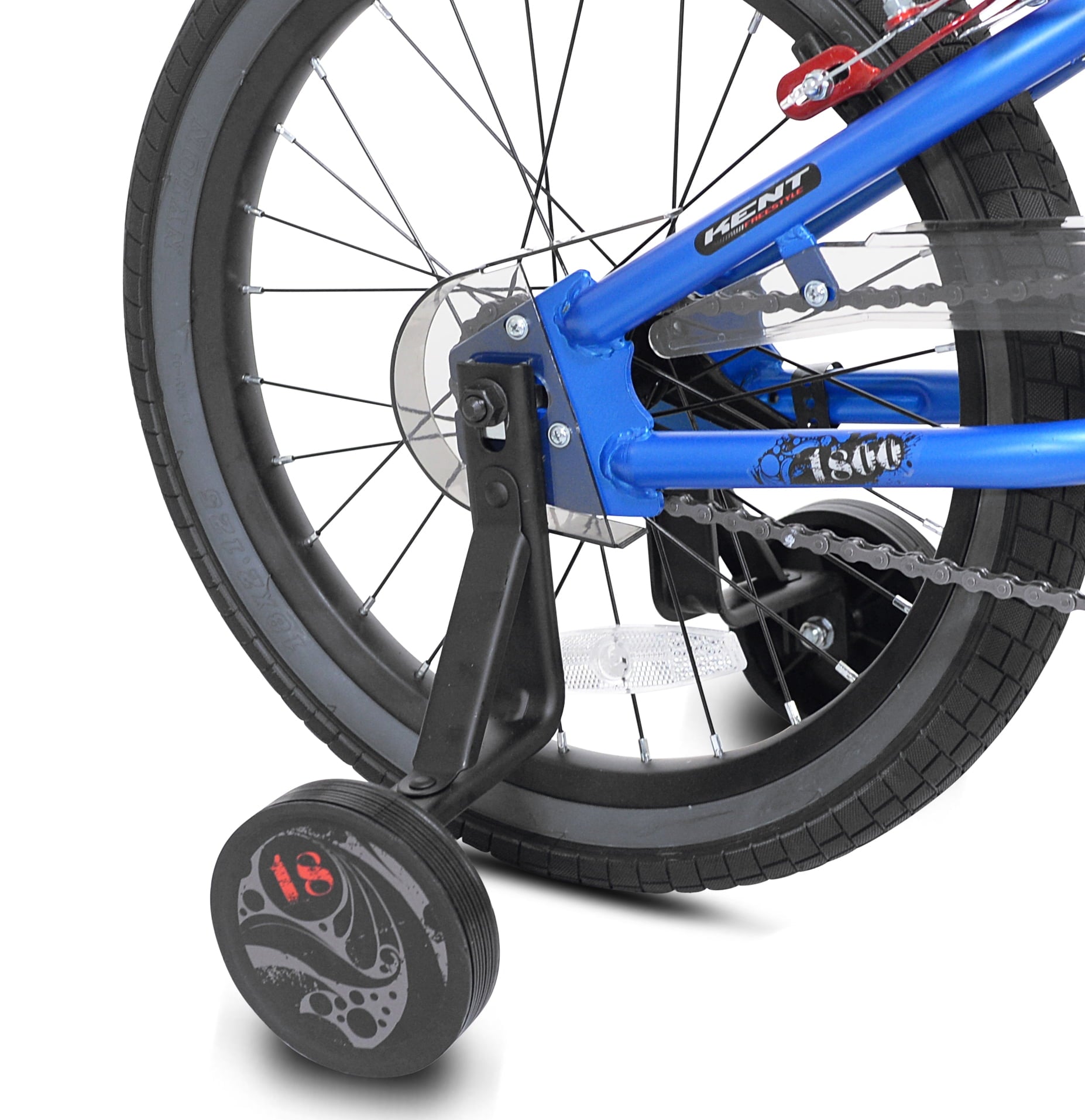 18 Kent Bicycle Abyss Boy's Freestyle BMX Child Bicycle, Blue