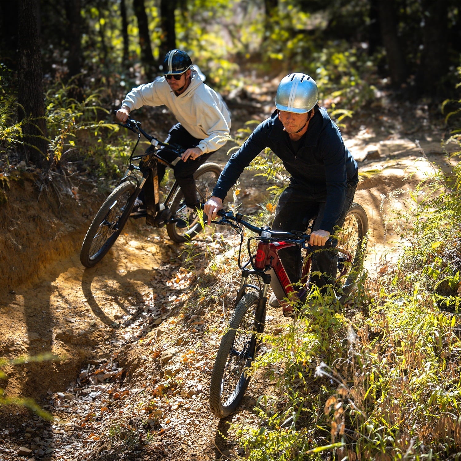GOTRAX D1RT 27.5 Adult Electric Mountain Bike, 350W 36V 10.4Ah Shimano 7 Speed 20mph Up to 300lb E-Bike,Grey