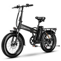 Cbvelo 1000W Folding Electric Bike for Adults, 48V 20.8AH Large Removable Battery E-Bike, 30+MPH, 80 Miles Max Range, 20 Fat Tire Electric Bike for Adults, Adult Electric Bicycles for Commute