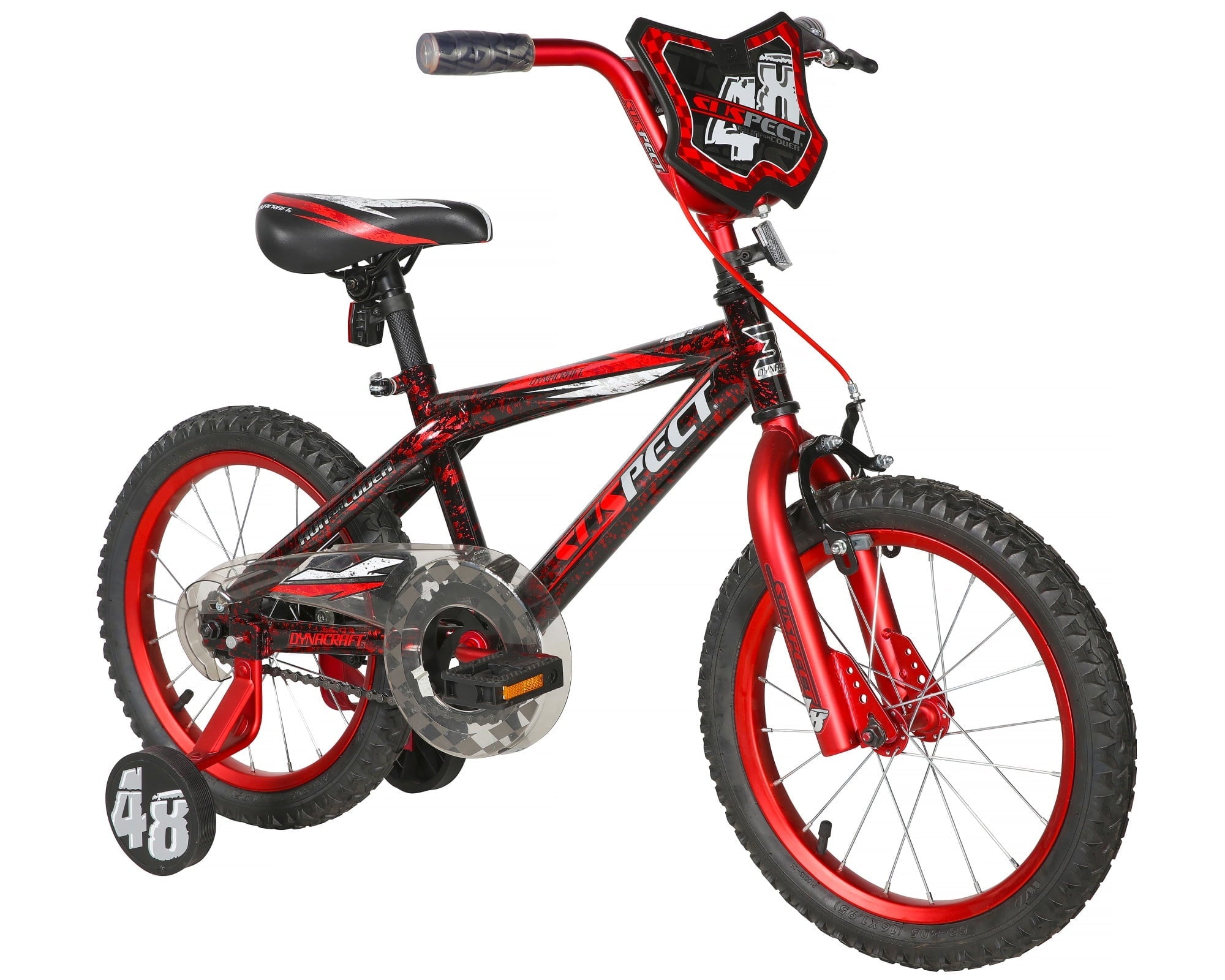 Dynacraft 16 Inch Suspect Boys BMX Bike for Child 5-7 Years